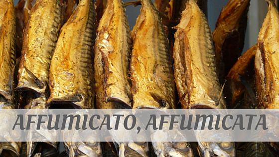 Affumicato, Affumicata