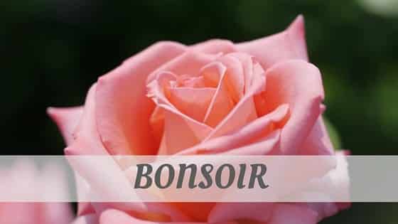 Audio with How to Pronounce Bonsoir Correctly. Bonsoir