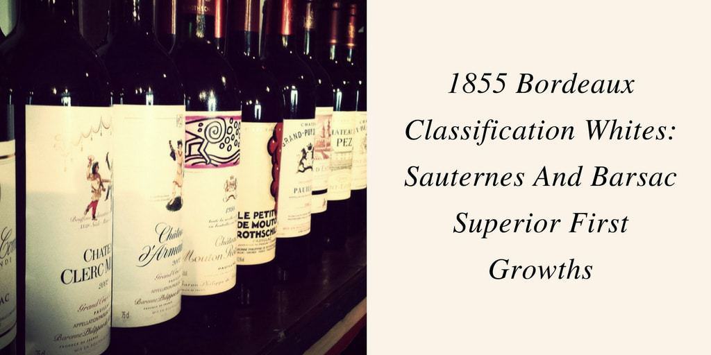 1855 Classification Sauternes& Barsac How do you say that Word?